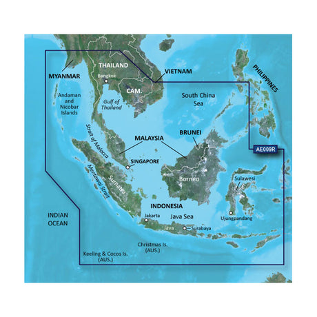 Garmin BlueChart® g3 Vision® HD - VAE009R - Sin/Mal/Indonesia - microSD /SD  - 010-C0884-00