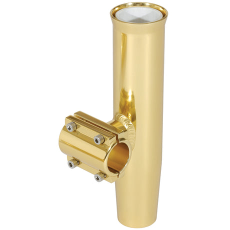 Lee's Clamp-On Rod Holder - Gold Aluminum - Horizontal Mount - Fits 2.375" O.D. Pipe - RA5205GL