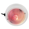 Perko Dome Light with Red & White Bulbs - 1263DP1WHT