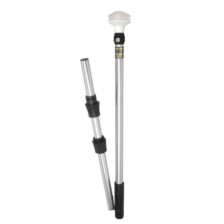 Perko Omega Series Universal LED Pole Light - 48" w/Fold In Half Pole - 1348DP6CHR