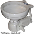 Raritan Sea Era Marine Size Electric Toilet - 160MI012 - Integral Pump - Straight Discharge - 12v - 160MI012