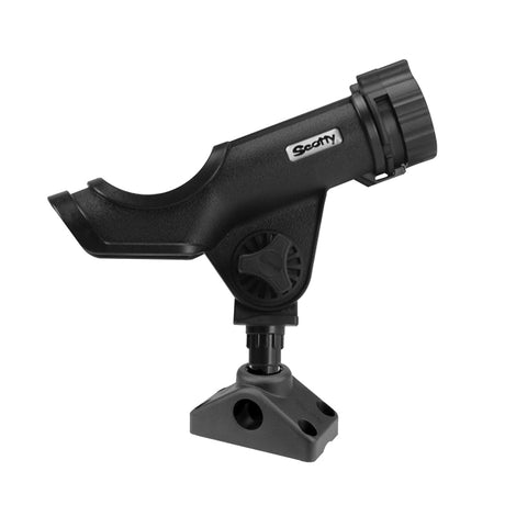 Scotty Powerlock Rod Holder Black w/241 Side/Deck Mount - 230-BK