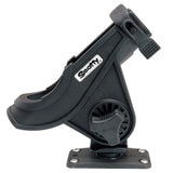 Scotty 281 Bait Caster/Spinning Rod Holder w/244 Flush Deck Mount - Black - 281-BK