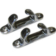 Perko 4" Straight Chock - Chrome Plated Zinc - 1230DP0CHR