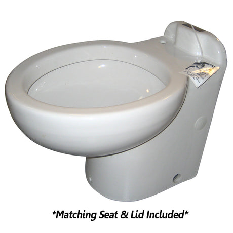 Raritan Marine Elegance Toilet - Household Style - White - Fresh Water - Multi-Function Controller - 12v - 220HF01201 - 220HF01201
