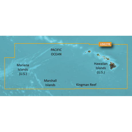 Garmin BlueChart  g3 HD - HXUS027R - Hawaiian Islands - Mariana Islands - microSD/SD - 010-C0728-20