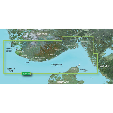 Garmin BlueChart  g3 HD - HXEU041R - Oslo - Skagerak - Haugesund - microSD/SD - 010-C0778-20