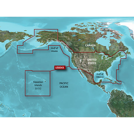 Garmin BlueChart® g3 HD - HXUS604x - US All & Canadian West - microSD /SD  - 010-C1018-20