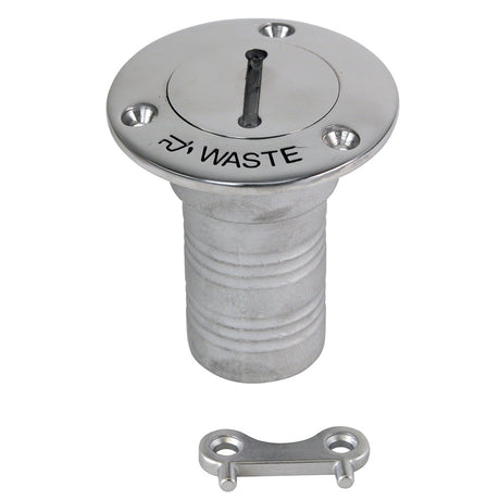 Whitecap Hose Deck Fill - 1-1/2" Hose Waste - 6126C