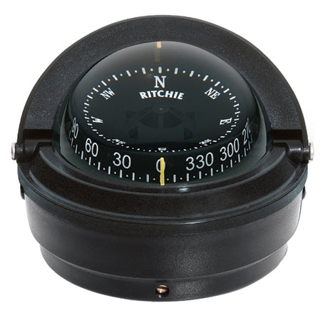 Ritchie S-87 Voyager Compass - Surface Mount - Black - S-87