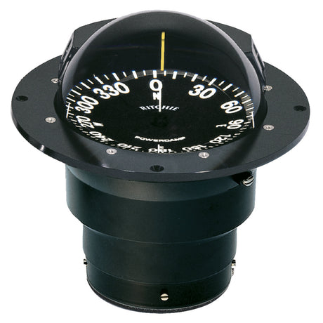 Ritchie FB-500 Globemaster Compass - Flush Mount - Black - 12V - 5 Degree Card - FB-500