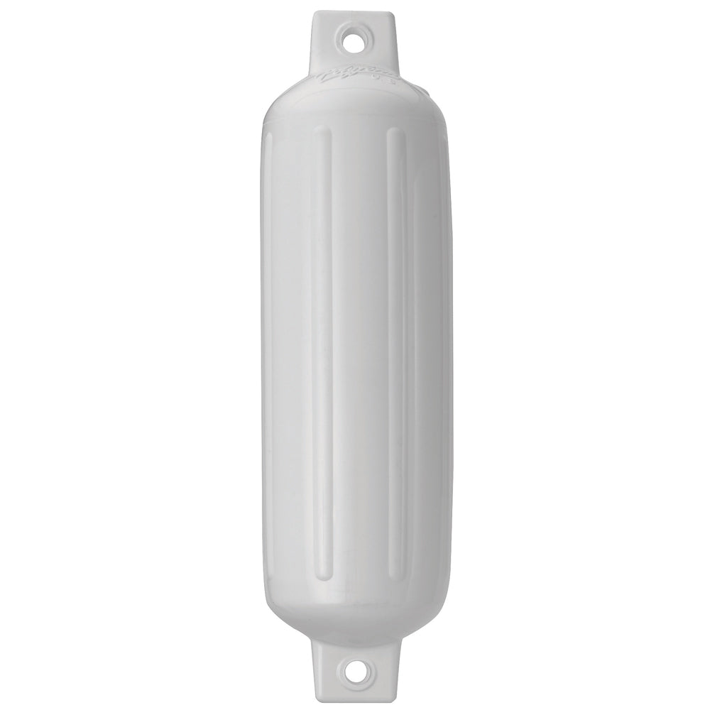 Polyform G-4 Twin Eye Fender 6.5" x 22" White - G-4-WHITEWO