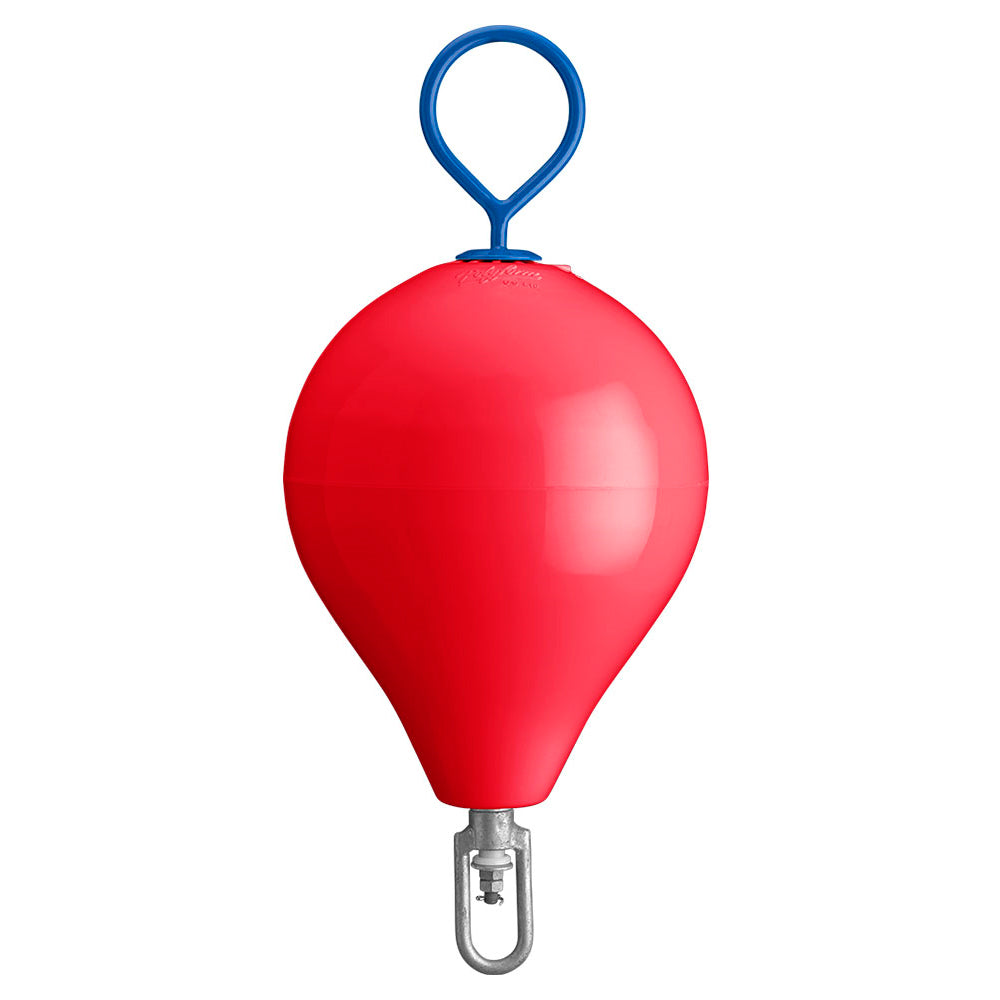 Polyform 13.5" CM Mooring Buoy w/Steel Iron - Red - CM-2-RED