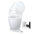 Jabsco Lite Flush Electric Toilet with Footswitch - 58500-0012