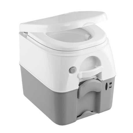 Dometic 975 MSD Portable Toilet w/Mounting Brackets - 5 Gallon - Grey - 301197506