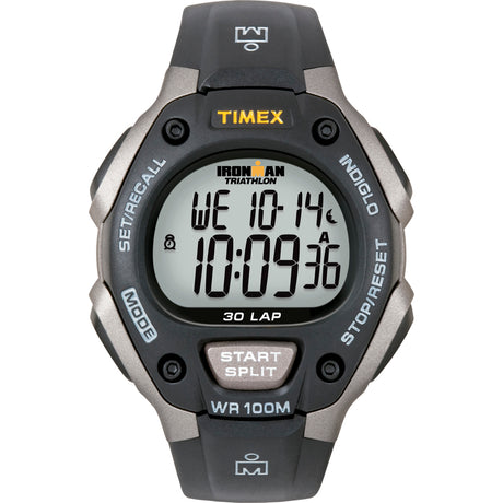 Timex Ironman Triathlon 30 Lap Grey/Black - T5E901