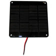 Raymarine Solar Panel for Hull Transmitter T138 small footprint black solar panel with wires