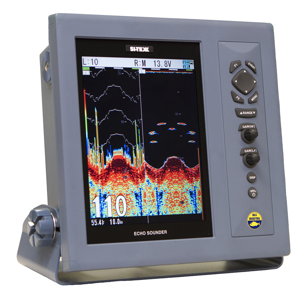 SI-TEX CVS-1410 Dual Freq Color 10.4" LCD Fishfinder 1Kw - No Transducer - CVS-1410