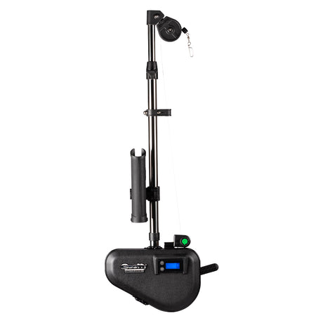 Scotty 2106 HP Depthpower Electric Downrigger 60 SS Telescoping Boom with Swivel Base - Single Rod Holder - 2106