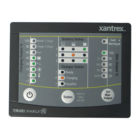 Xantrex TRUE<i>CHARGE</i> 2 Remote Panel f/20 & 40 & 60 AMP (Only for 2nd generation of TC2 chargers) - 808-8040-01
