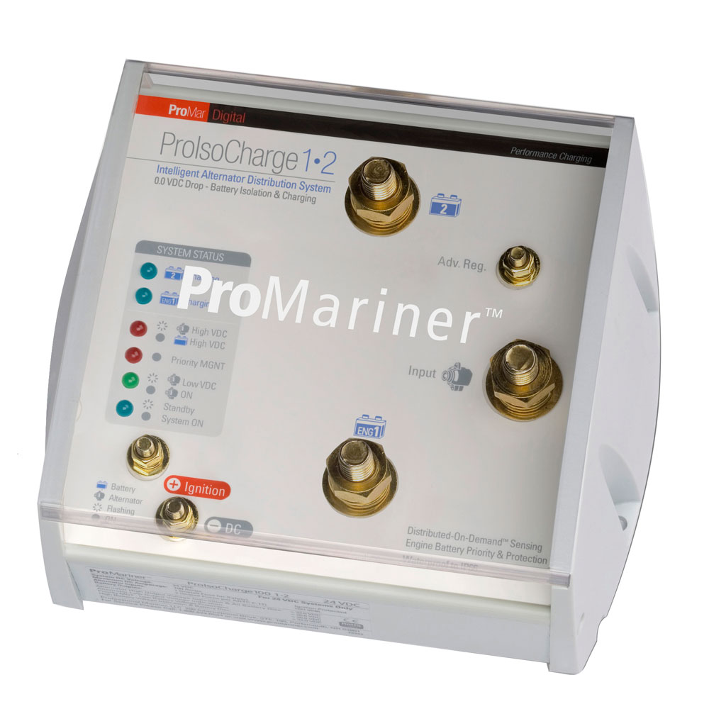 ProMariner ProIsoCharge Battery Isolator 250Amp 1-Alt 2-Bat - 12V - 23123