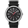 Timex Weekender Slip-Thru Watch - Black/Black - T2N647