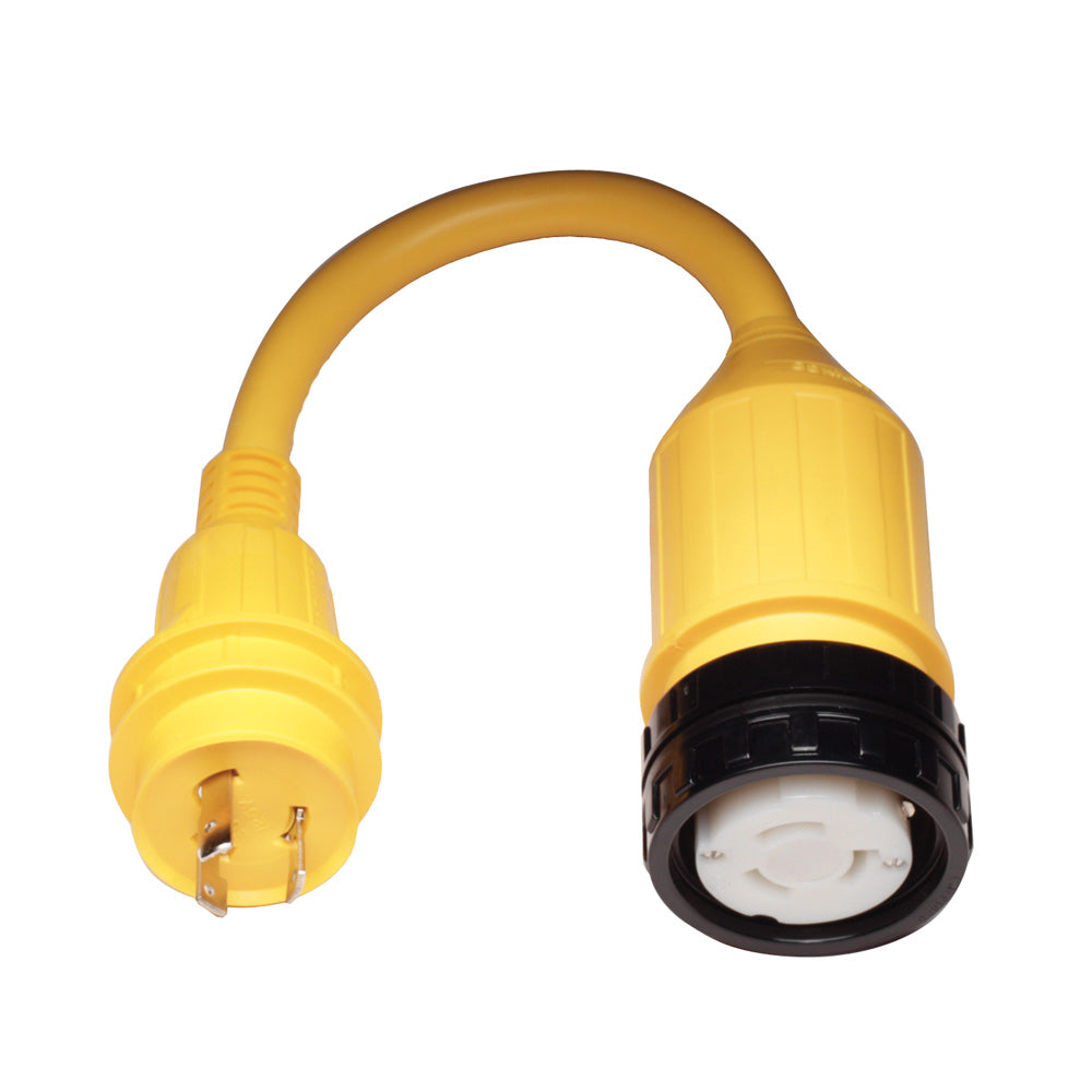 Marinco Pigtail Adapter - 50A Female to 30A Male - 111A