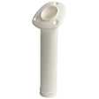 C.E. Smith Flush Mount 30° Nylon Rod Holder - White - 55120A