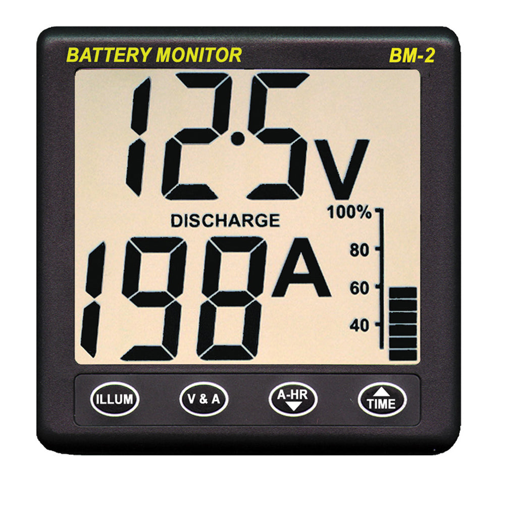 Clipper BM-2 Battery Monitor with Shunt - 200Amp - BM-2