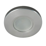 Lumitec Orbit - Flush Mount Down Light - Brushed Finish - White Non-Dimming - 112503