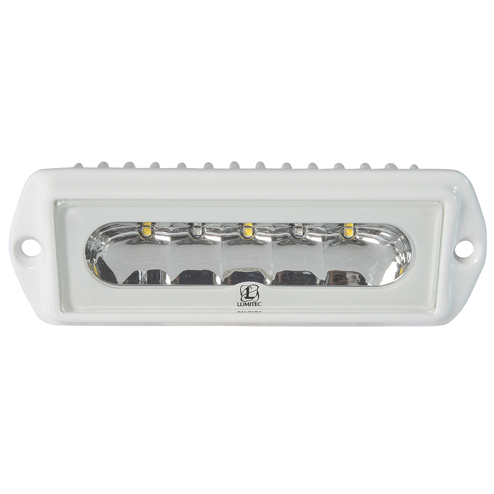 Lumitec Capri2 - Flush Mount LED Flood Light - 2-Color White/Red Dimming - 101100
