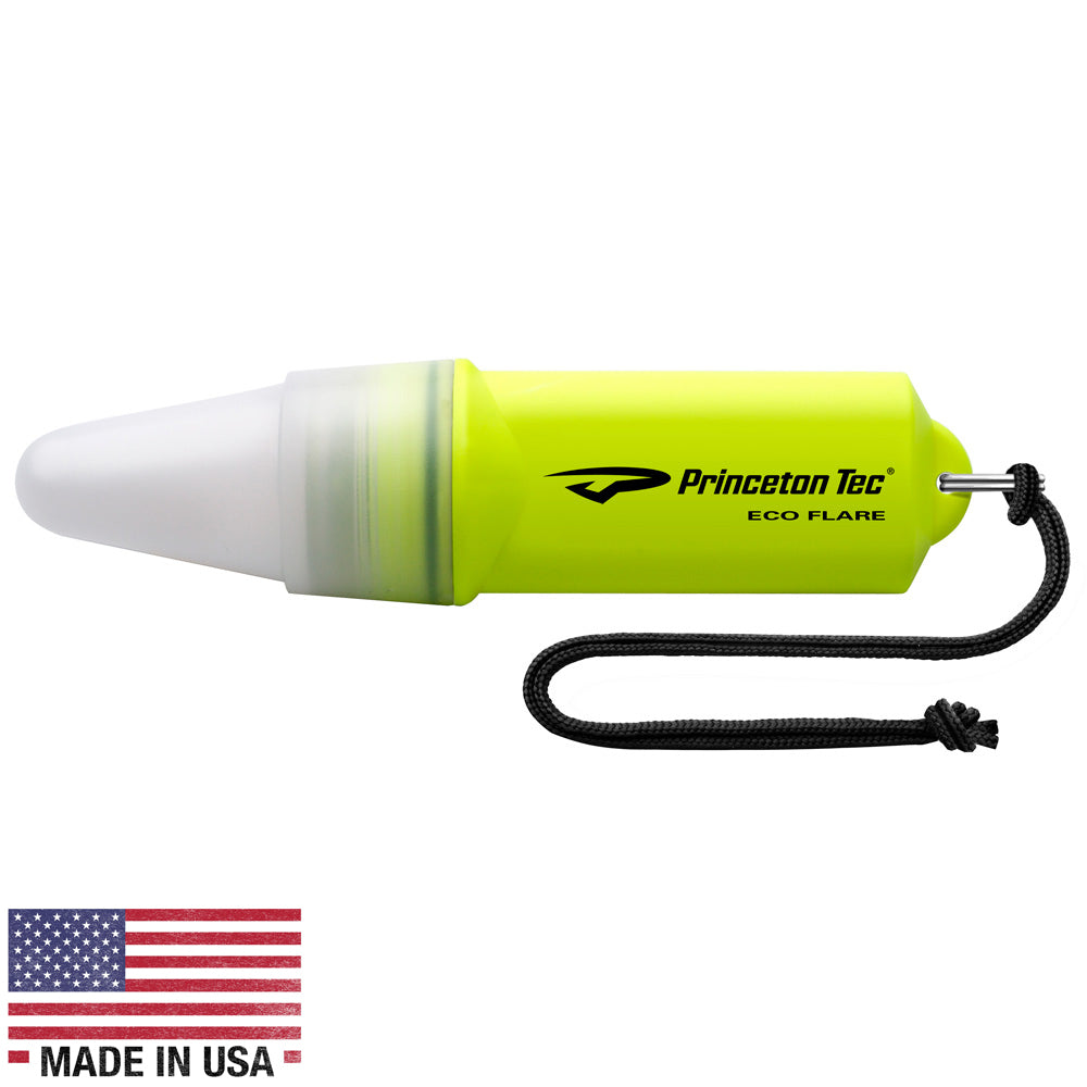 Princeton Tec ECO FLARE 10 Lumen LED Marker Light - Neon Yellow - EF-2-NY