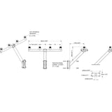 Scanstrut TB-01 T-Bar Mount f/GPS/VHF Antenna - TB-01