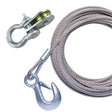 Powerwinch 50' x 7/32" Stainless Steel Universal Premium Replacement Galvanized Cable w/Pulley Block - P1096600AJ