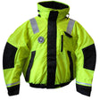 First Watch Hi-Vis Flotation Bomber Jacket - Hi-Vis Yellow/Black - Large - AB-1100-HV-L