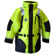 First Watch Hi-Vis Flotation Coat - Hi-Vis Yellow/Black - Small - AC-1100-HV-S