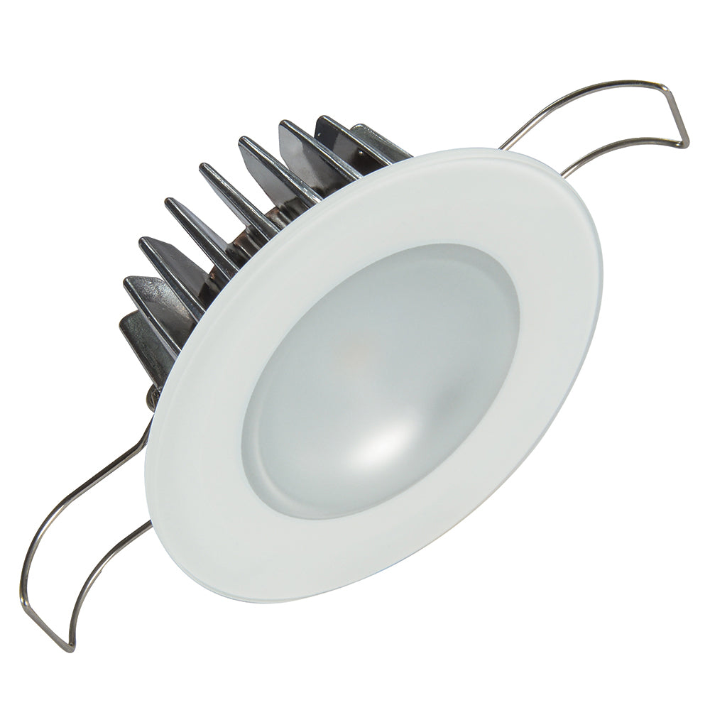 Lumitec Mirage - Flush Mount Down Light - Glass Finish/No Bezel - White Non-Dimming - 113193