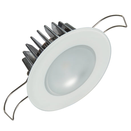 Lumitec Mirage - Flush Mount Down Light - Glass Finish/No Bezel - White Non-Dimming - 113193