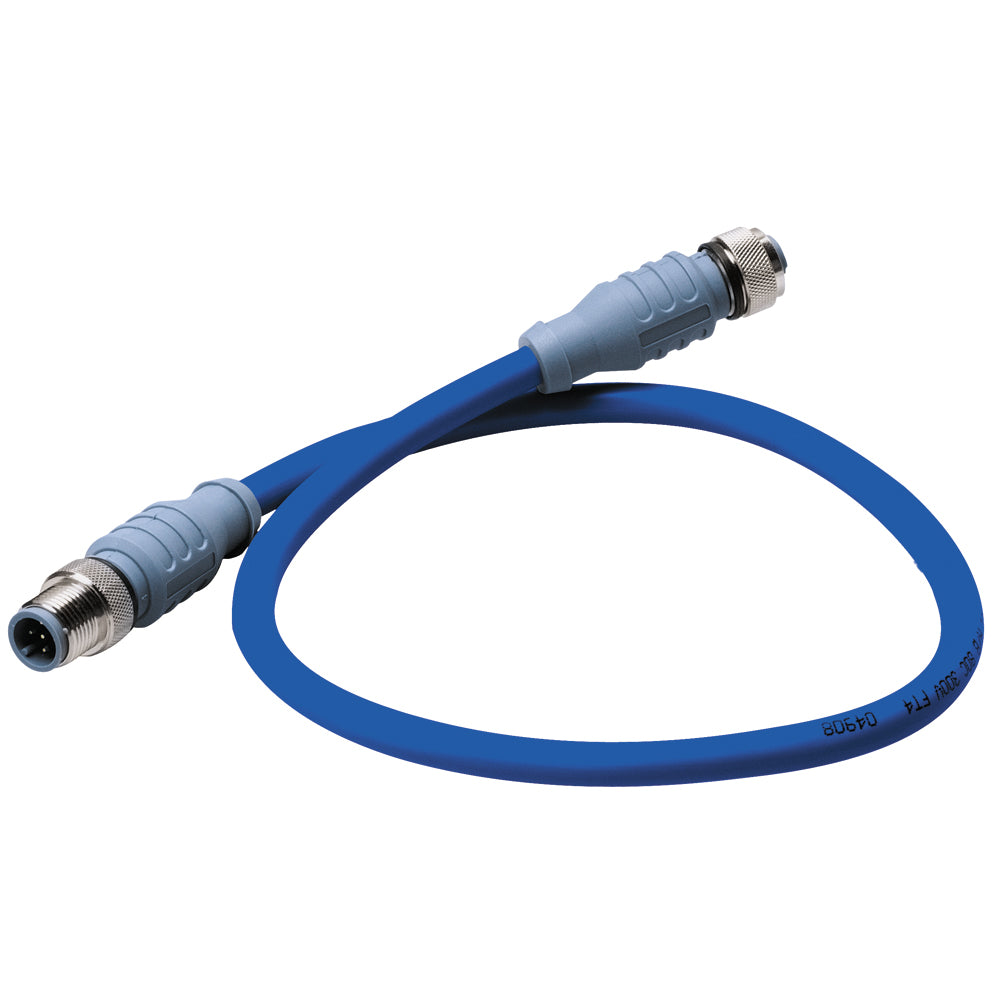 Maretron Mid Double-Ended Cordset - 0.5 Meter - Blue - DM-DB1-DF-00.5