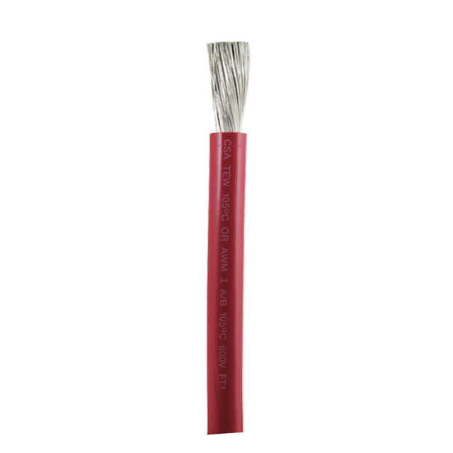 Ancor Red 2/0 AWG Battery Cable - Sold By The Foot - 1175-FT