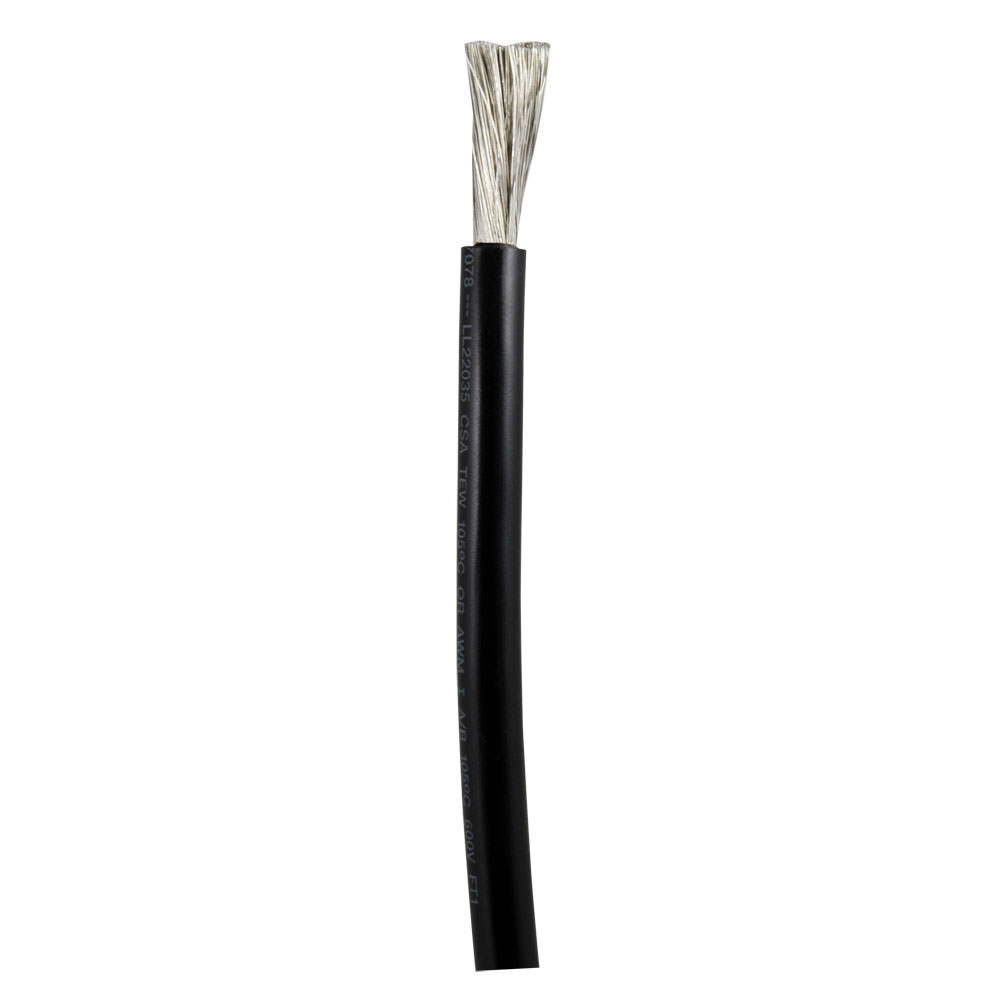 Ancor Black 8 AWG Battery Cable - Sold By The Foot - 1110-FT - 1110-FT
