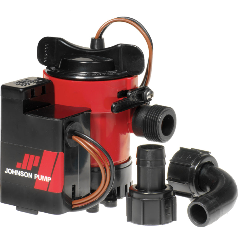 Johnson Pump Cartridge Combo 1000GPH Auto Bilge Pump w/Switch - 12V - 05903-00