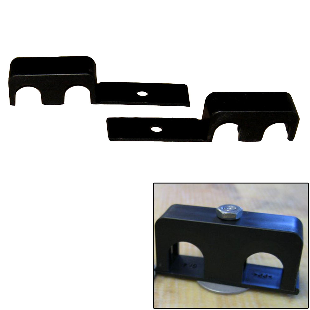 Weld Mount Double Poly Clamp for 1/4" x 20 Studs - 5/8" OD - Requires 1.5" Stud - Qty. 25 - 80625