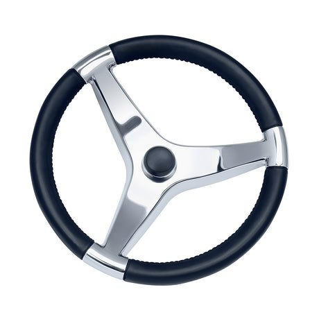 Ongaro Evo Pro 316 Cast Stainless Steel Steering Wheel - 13.5"Diameter - 7241321FG