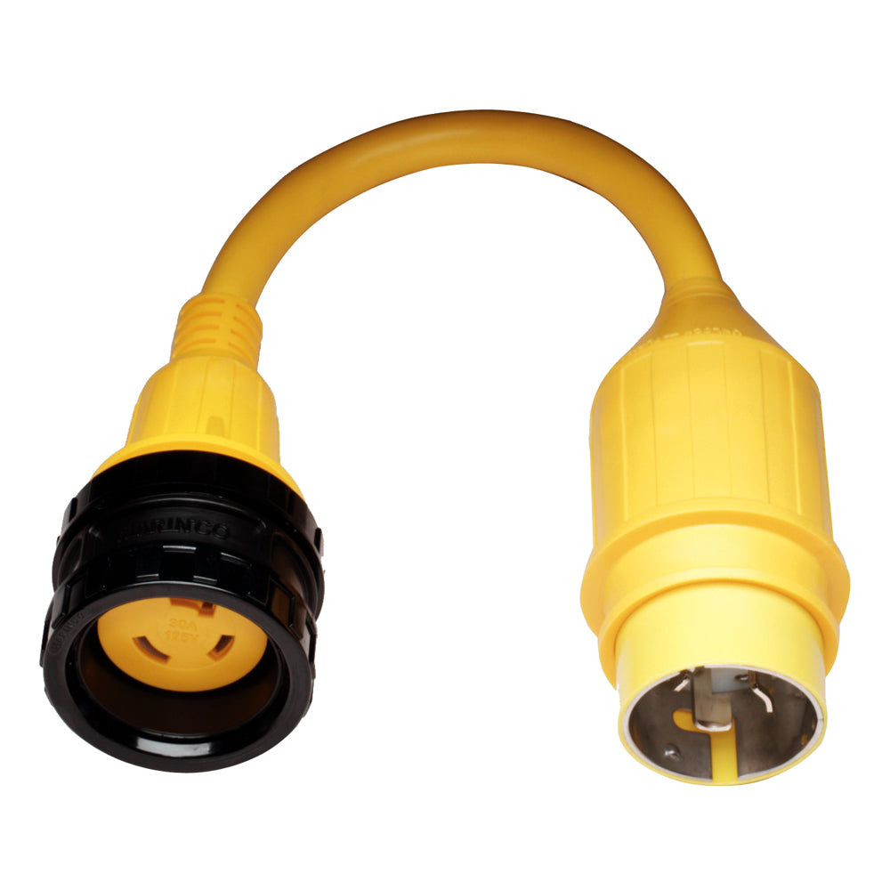 Marinco 110A Pigtail Adapter - 30A Female to 50A Male - 110A