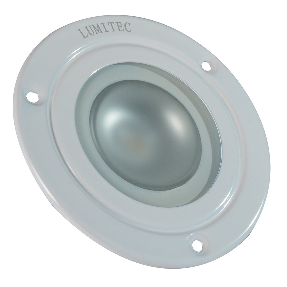 Lumitec Shadow - Flush Mount Down Light - White Finish - 4-Color White/Red/Blue/Purple Non-Dimming - 114120