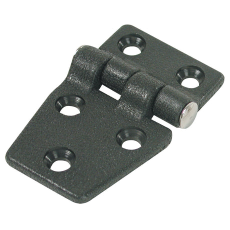 Whitecap Shortside Door Hinge - Black Nylon - 1-3/8" x 2-1/4" - S-3032