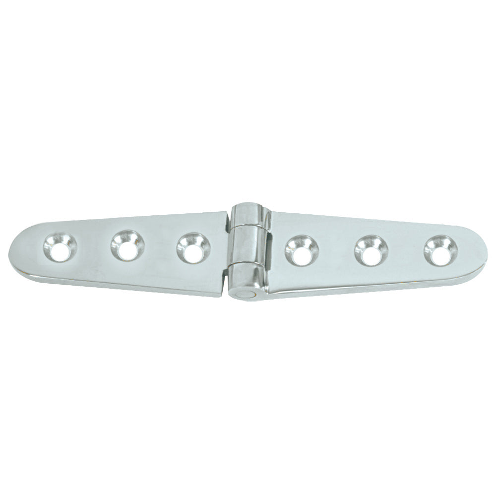 Whitecap Strap Hinge - 304 Stainless Steel - 6" x 1-1/8" - S-3430