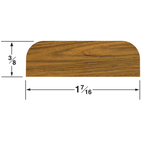 Whitecap Teak Batten - 1-7/16"W - 60858