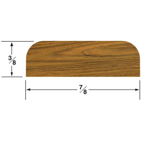 Whitecap Teak Batten - 7/8"W - 60860